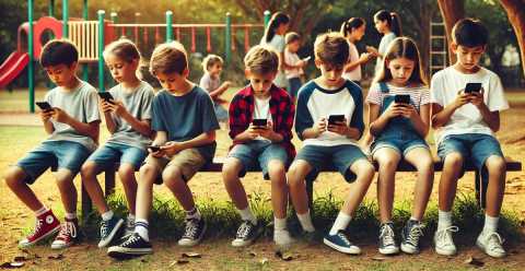 I bambini di 7/8/9 anni che hanno un cellulare: Genitori egoisti, c' il rischio dipendenza